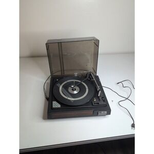 BSR McDonald 4900AX Turntable Vinyl Record Player w/Dust Cover